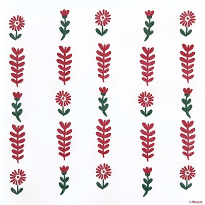 Grande Serviette en Intissé Garland - 40 x 40 cm