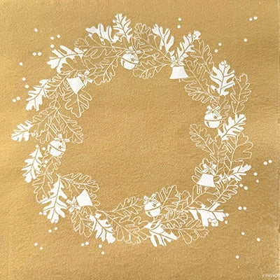 Grande Serviette en Intissé Grelots- 40 x 40 cm