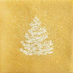Grande Serviette en Intissé Sapin Roi des Forêts - 40 x 40 cm