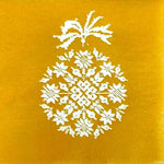 Grande Serviette en Intissé Éclat d'Or - 40 x 40 cm