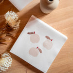 Grande Serviette en Intissé Pomme 2024 - 40 x 40 cm