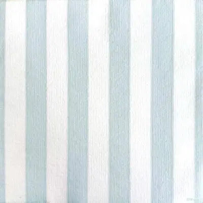 Grande Serviette en Intissé Rayure Bleu Gris - 40 x 40 cm