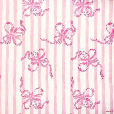 Grande Serviette en Intissé Ruban - 40 x 40 cm