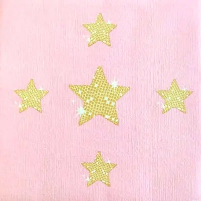 Grande Serviette en Intissé Starlight - 40 x 40 cm