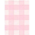 Nappe en Intissé Grand Vichy Rose - 160 cm x 240 cm