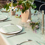 Nappe en Intissé Vert Sauge - 160 x 240 cm