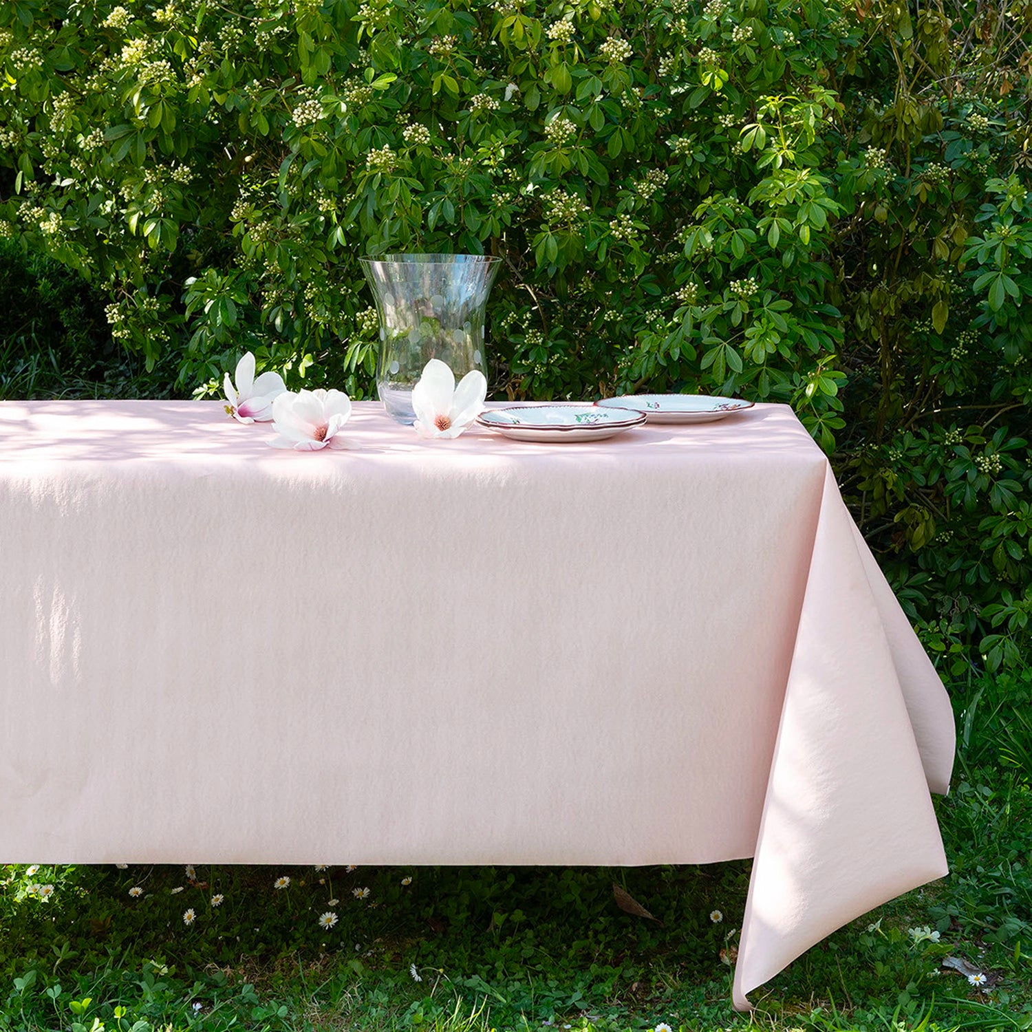 Grande Nappe Rose Nude en Rouleau Intissé