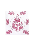 Serviette Cocktail en Intissé Boule Baroque - 25 x 25 cm
