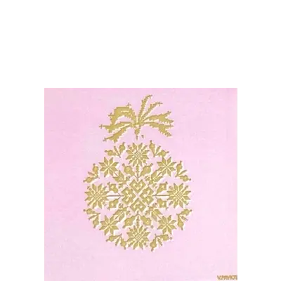 Serviette Cocktail en Intissé Éclat du Jour - 25 x 25 cm