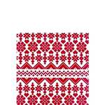 Serviette Cocktail en Intissé Jacquard - 25 x 25 cm