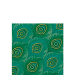 Serviette Cocktail en Intissé Paon - 25 x 25 cm