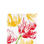 Serviette Cocktail en Intissé Tulipe - 25 x 25 cm
