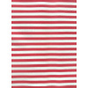 NAPPE RAYURE ROUGE