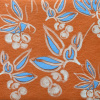Linen feel paper napkins arbousier orange