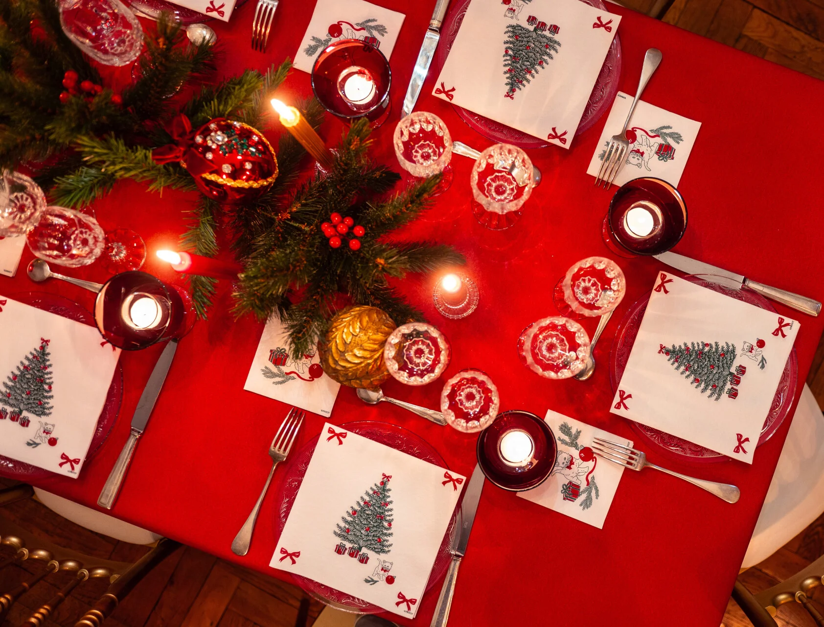 5 idées pour réaliser soi-même son centre de table de Noel